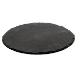 Tabla Redonda de Piedra Pizarra 30 cm